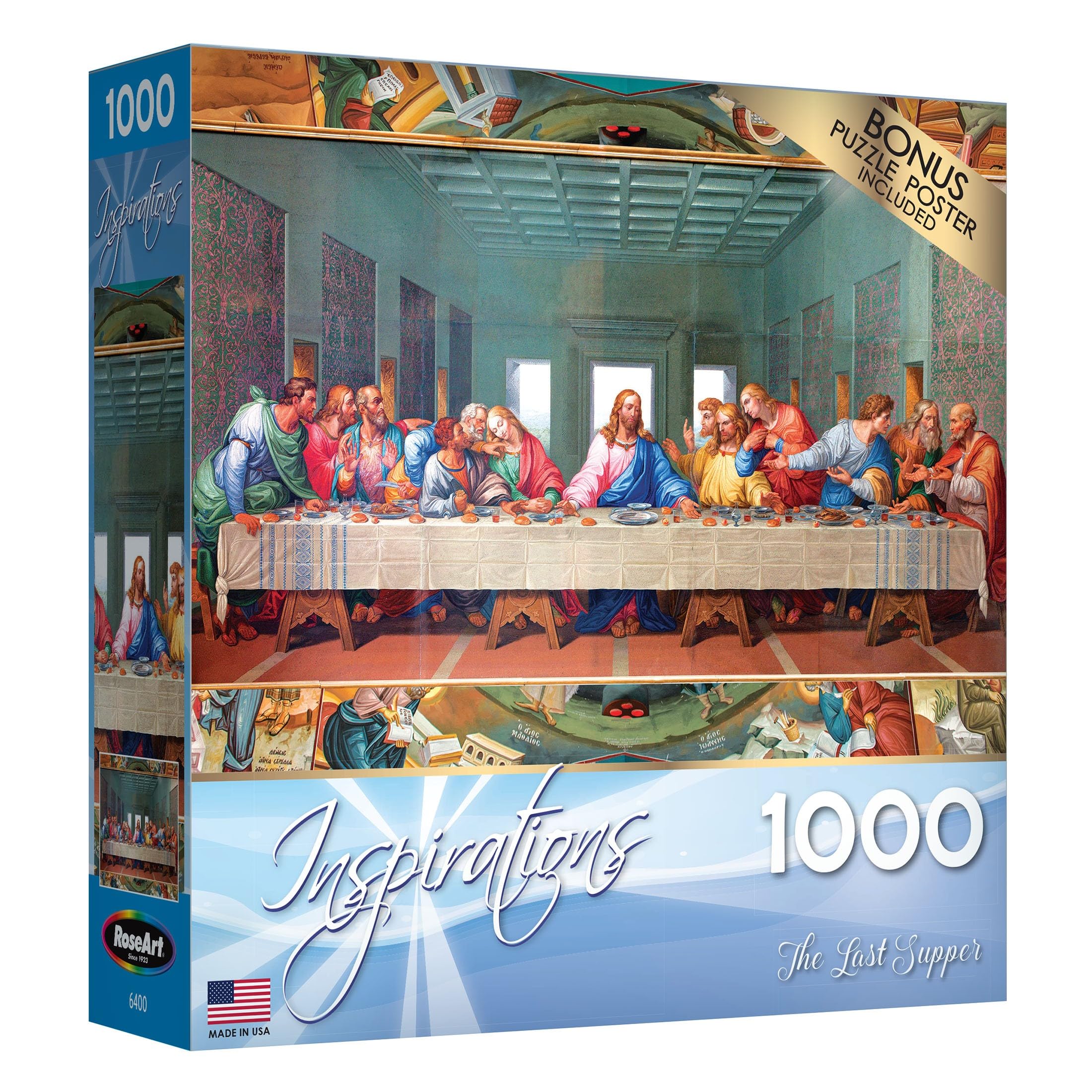 Foto 2 | Rompecabezas Roseart Inspirations Last Supper 1000 Piezas - Venta Internacional.