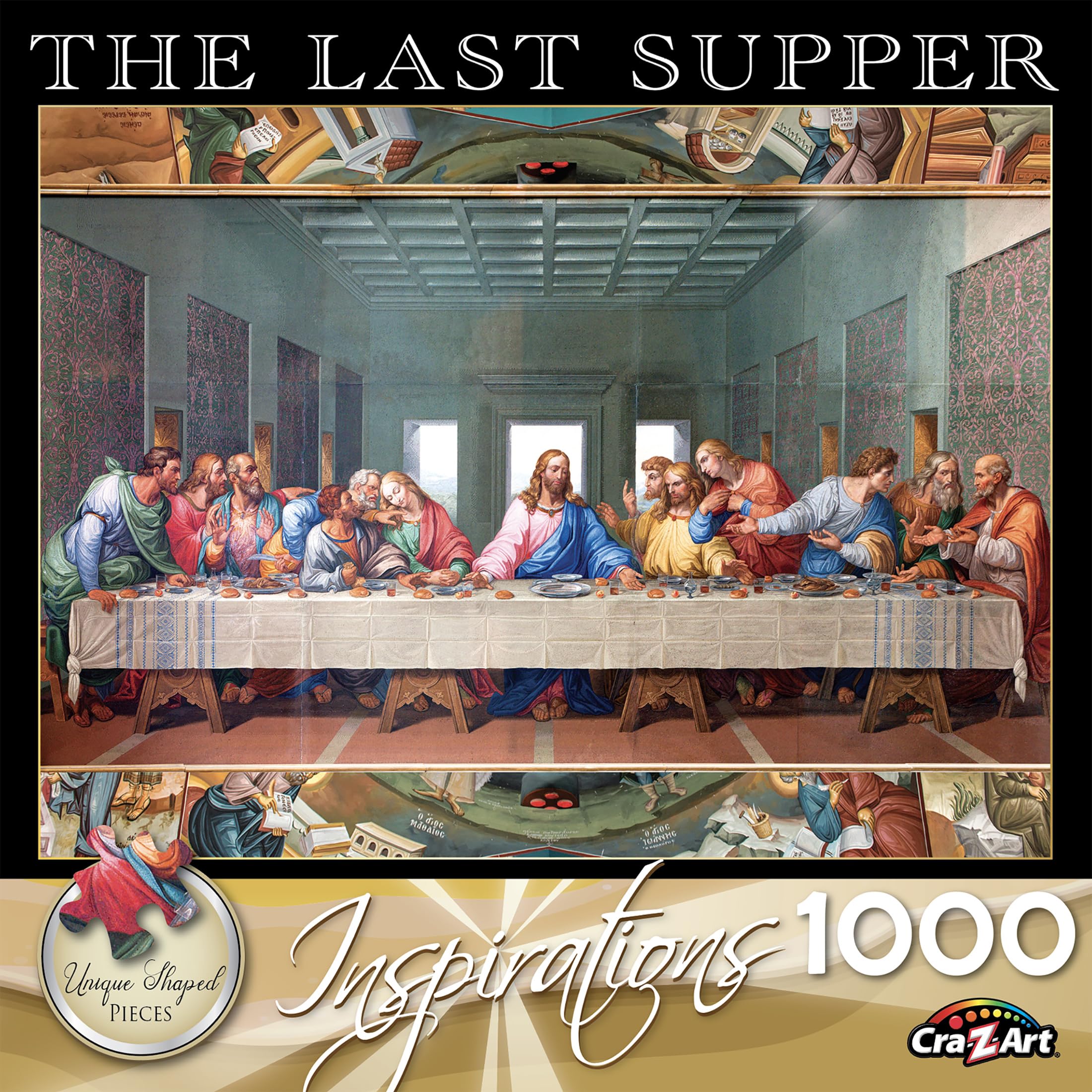 Foto 3 | Rompecabezas Roseart Inspirations Last Supper 1000 Piezas - Venta Internacional.