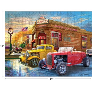 Foto 3 | Rompecabezas Roseart American Nostalgia American Grill 550 Piezas - Venta Internacional.