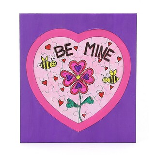 Foto 7 | Puzzle Hygloss Compoz-a-puzzle Con Forma De Corazón, 36 Piezas - Venta Internacional.