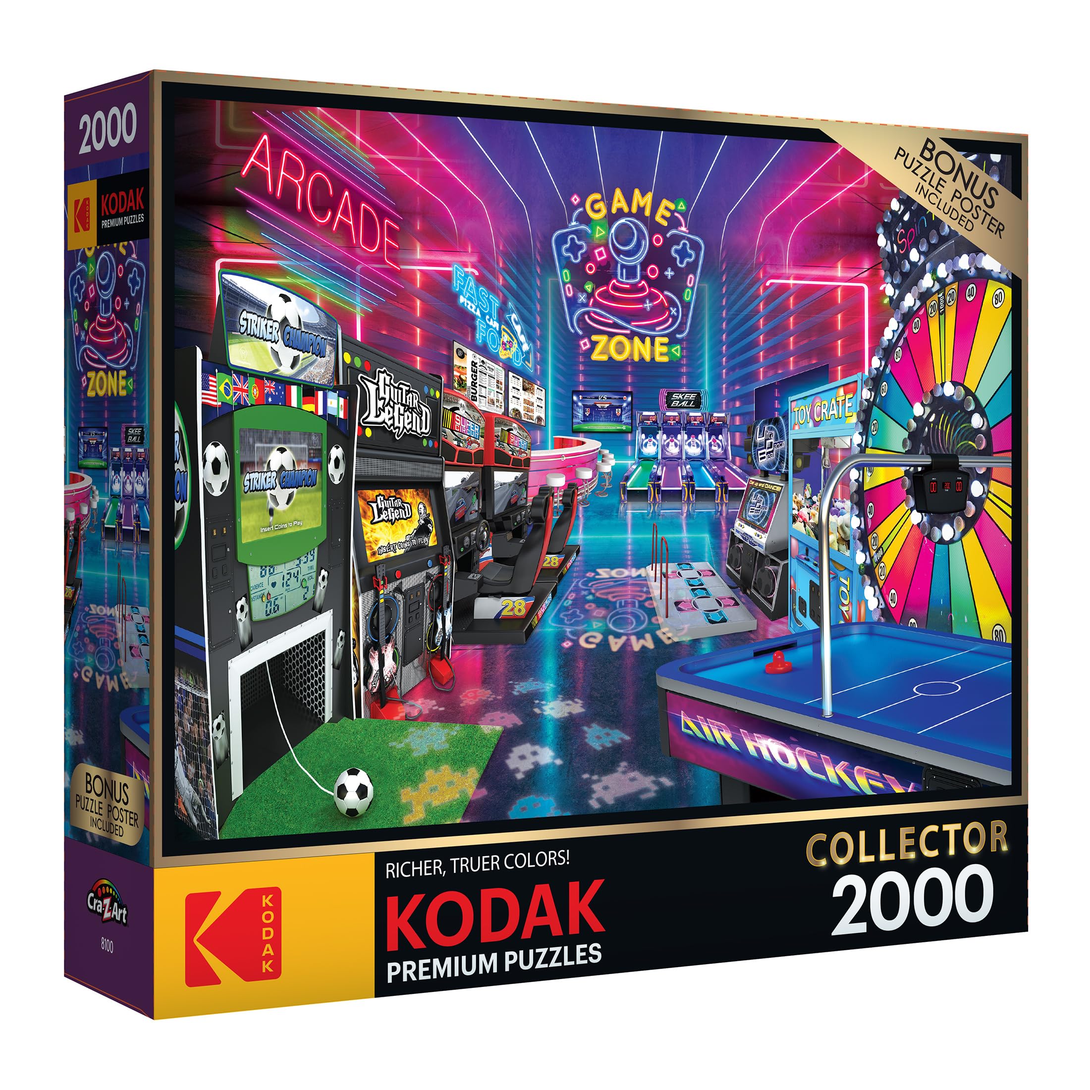 Foto 2 | Rompecabezas Roseart Kodak Collector Fun Zone De 2000 Piezas - Venta Internacional.