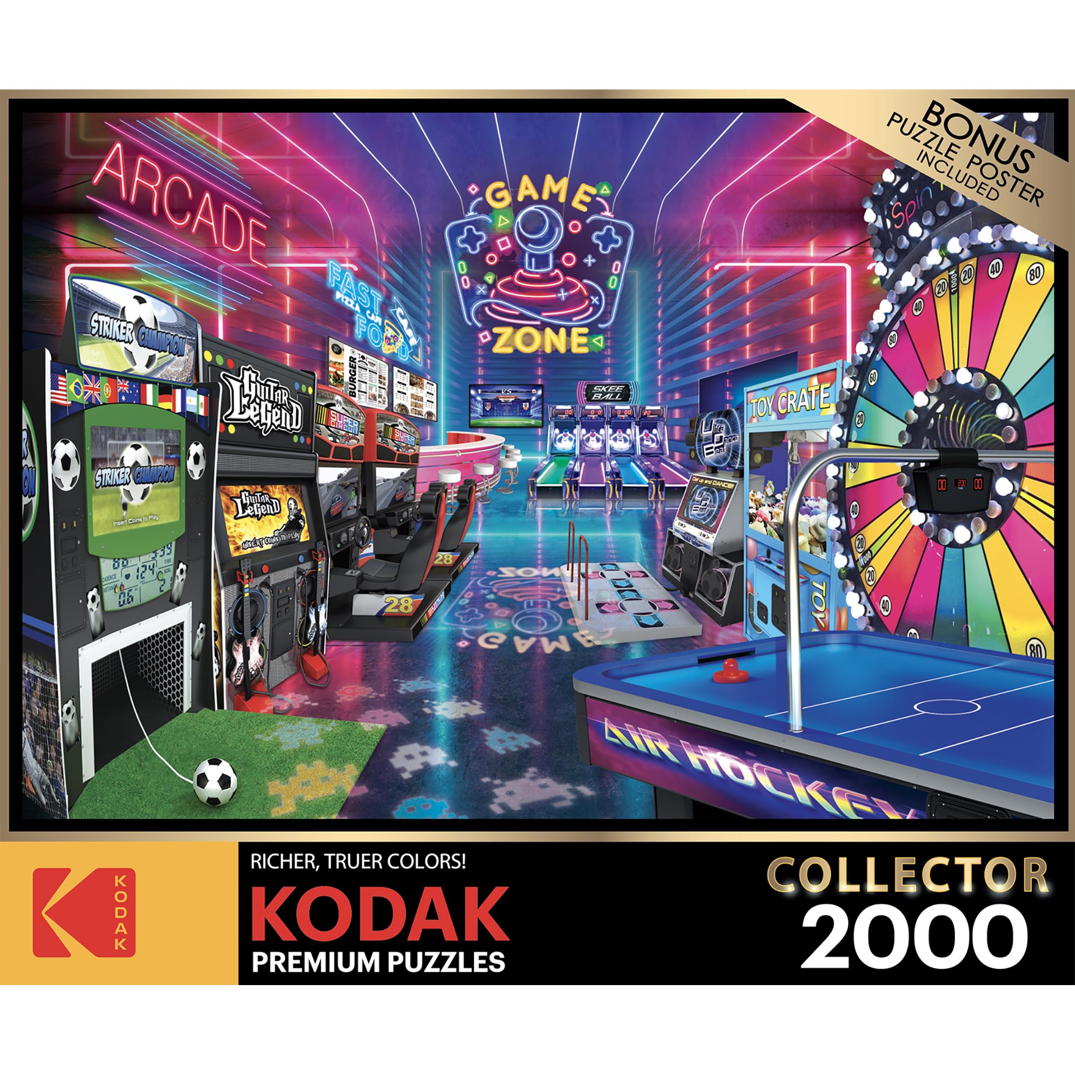 Foto 4 | Rompecabezas Roseart Kodak Collector Fun Zone De 2000 Piezas - Venta Internacional.