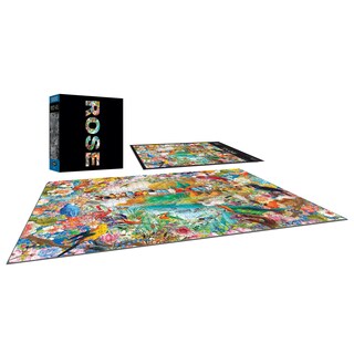 Foto 3 | Rompecabezas Roseart Birdsong Rose 1000 Piezas Para Adultos - Venta Internacional.
