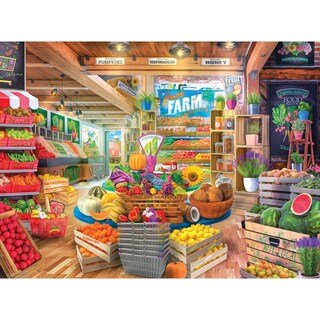 Foto 1 | Rompecabezas Roseart My Happy Place Organic Fresh Market - Venta Internacional.