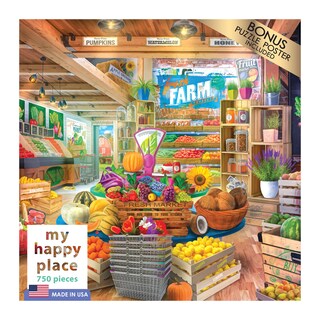Foto 4 | Rompecabezas Roseart My Happy Place Organic Fresh Market - Venta Internacional.