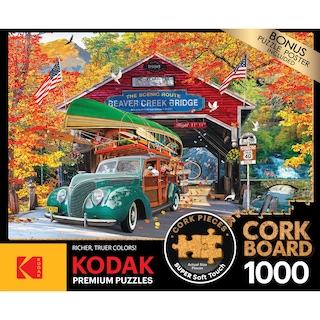 Foto 4 | Puzle Roseart Kodak Premium Cubierto De Corcho, 1000 Unidades - Venta Internacional.