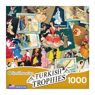 Foto 4 | Rompecabezas Roseart Smithsonian Con Trofeos Turcos, 1000 Unidades - Venta Internacional.