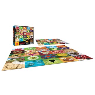 Foto 3 | Rompecabezas Roseart Kodak Premium Cork Love Is Everywhere - Venta Internacional.