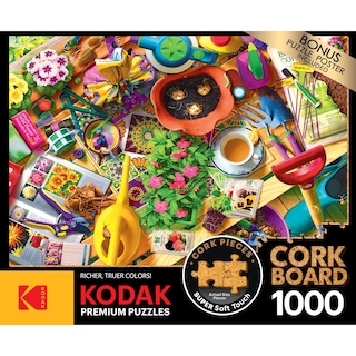 Foto 4 | Rompecabezas Roseart Kodak Premium Cork 1000 Piezas Para Adultos - Venta Internacional.