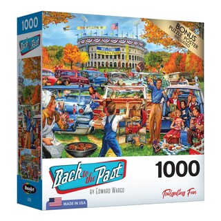 Foto 2 | Rompecabezas Roseart Back To The Past Tailgating Fun 1000 Piezas - Venta Internacional.