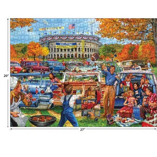 Foto 3 | Rompecabezas Roseart Back To The Past Tailgating Fun 1000 Piezas - Venta Internacional.