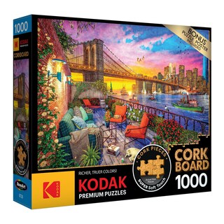 Foto 2 | Rompecabezas Roseart Kodak Premium Cork 1000 Piezas Para Adultos - Venta Internacional.