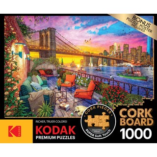 Foto 4 | Rompecabezas Roseart Kodak Premium Cork 1000 Piezas Para Adultos - Venta Internacional.