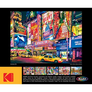 Foto 4 | Rompecabezas Roseart Kodak Premium Broadway Nyc 1500 Piezas - Venta Internacional.