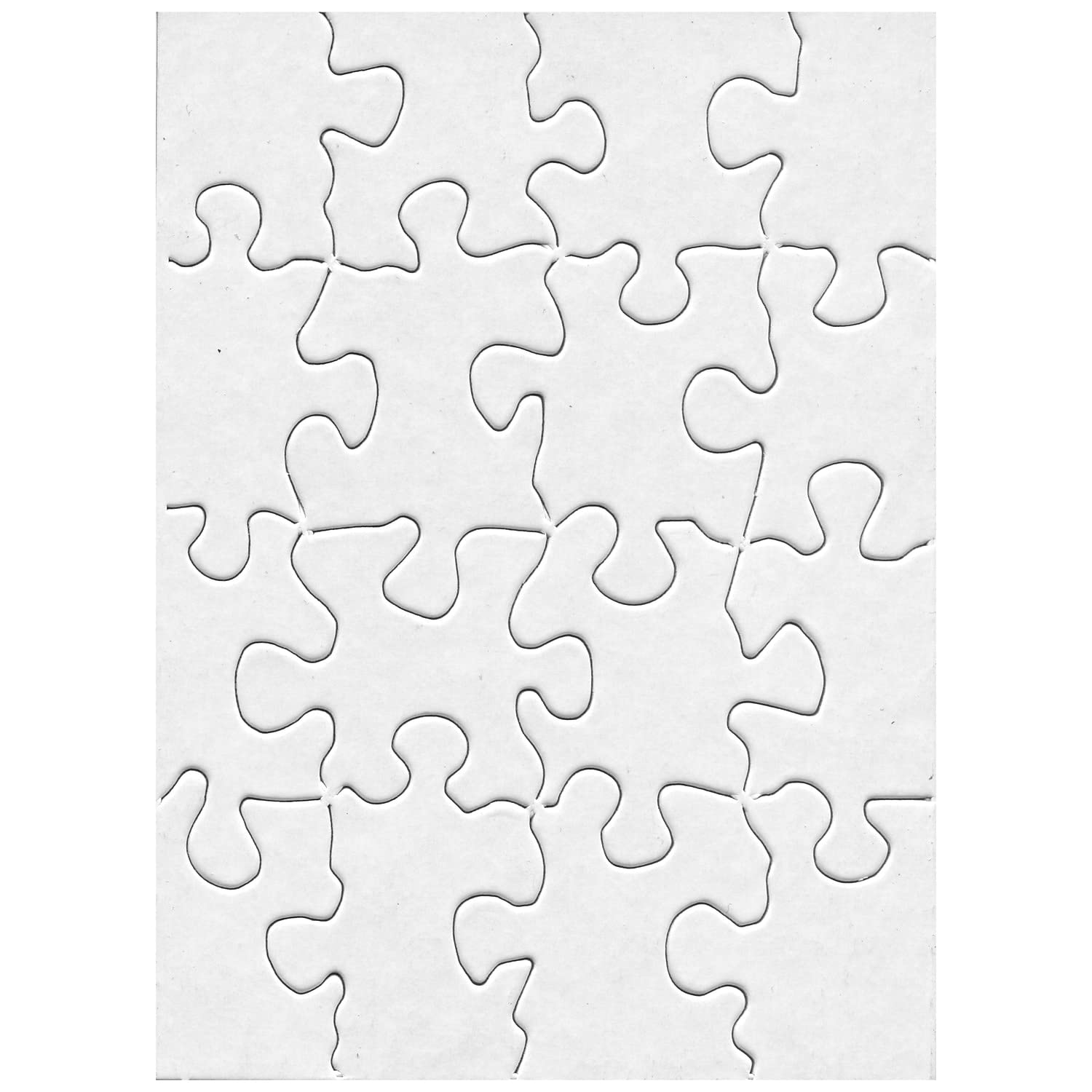 Foto 1 | Puzzle Hygloss Compoz-a-puzzle Rectangular De 4 X 5,5 Cm, 16 Piezas - Venta Internacional.