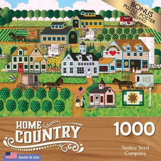 Foto 4 | Rompecabezas Roseart Home Country Yankee Seed Co 1000 Piezas - Venta Internacional.