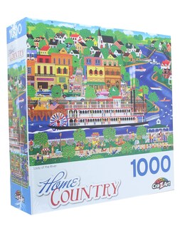Foto 2 | Rompecabezas Roseart Home Country Lady Of The River 1000 Piezas - Venta Internacional.