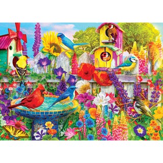 Foto 1 | Rompecabezas Roseart Kodak Premium Bird Bath Garden 1000 Unidades - Venta Internacional.
