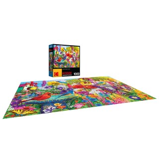 Foto 6 | Rompecabezas Roseart Kodak Premium Bird Bath Garden 1000 Unidades - Venta Internacional.