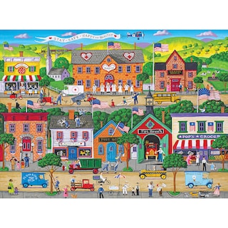 Foto 1 | Rompecabezas Roseart Puzzle Collector Hometown Heroes 1000 Piezas - Venta Internacional.