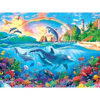 Foto 1 | Rompecabezas Roseart Kodak Premium Dolphin Paradise 550 Piezas - Venta Internacional.