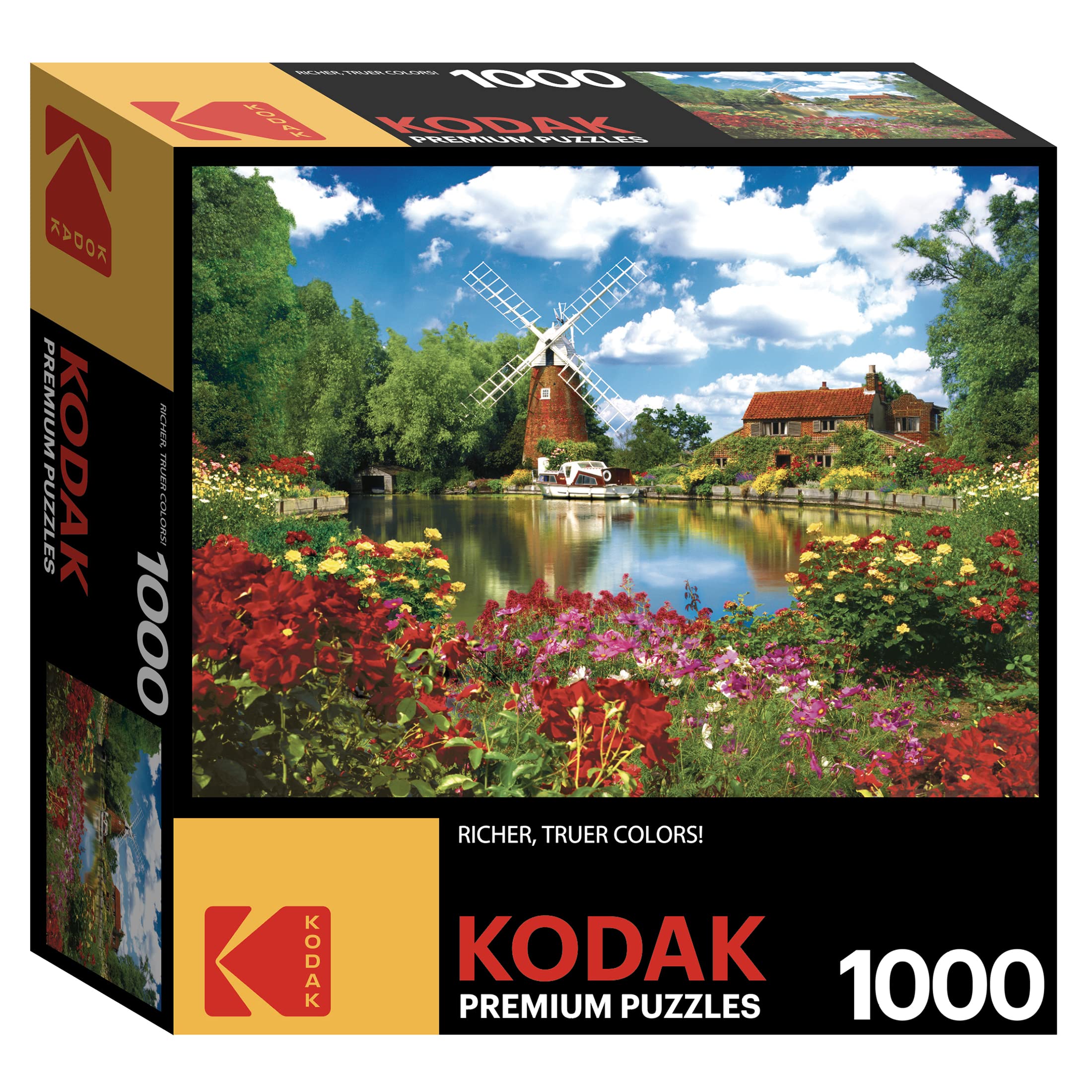 Foto 3 pulgar | Rompecabezas Roseart Kodak Premium 1000 Piezas Hunsett Mill - Venta Internacional.