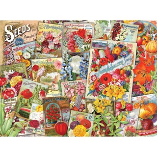 Foto 1 | Rompecabezas Roseart Smithsonian, Paquetes De Semillas Vintage, 1000 Unidades - Venta Internacional.
