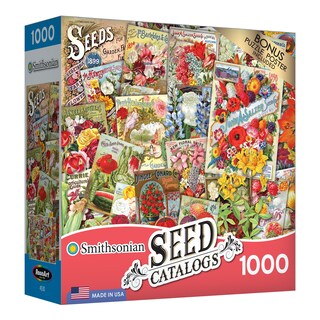 Foto 2 | Rompecabezas Roseart Smithsonian, Paquetes De Semillas Vintage, 1000 Unidades - Venta Internacional.