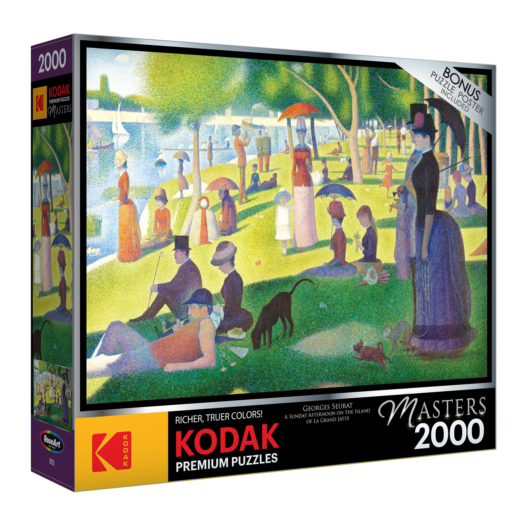 Foto 2 | Rompecabezas Roseart Kodak Masters 2000 Piezas Para Adultos - Venta Internacional.