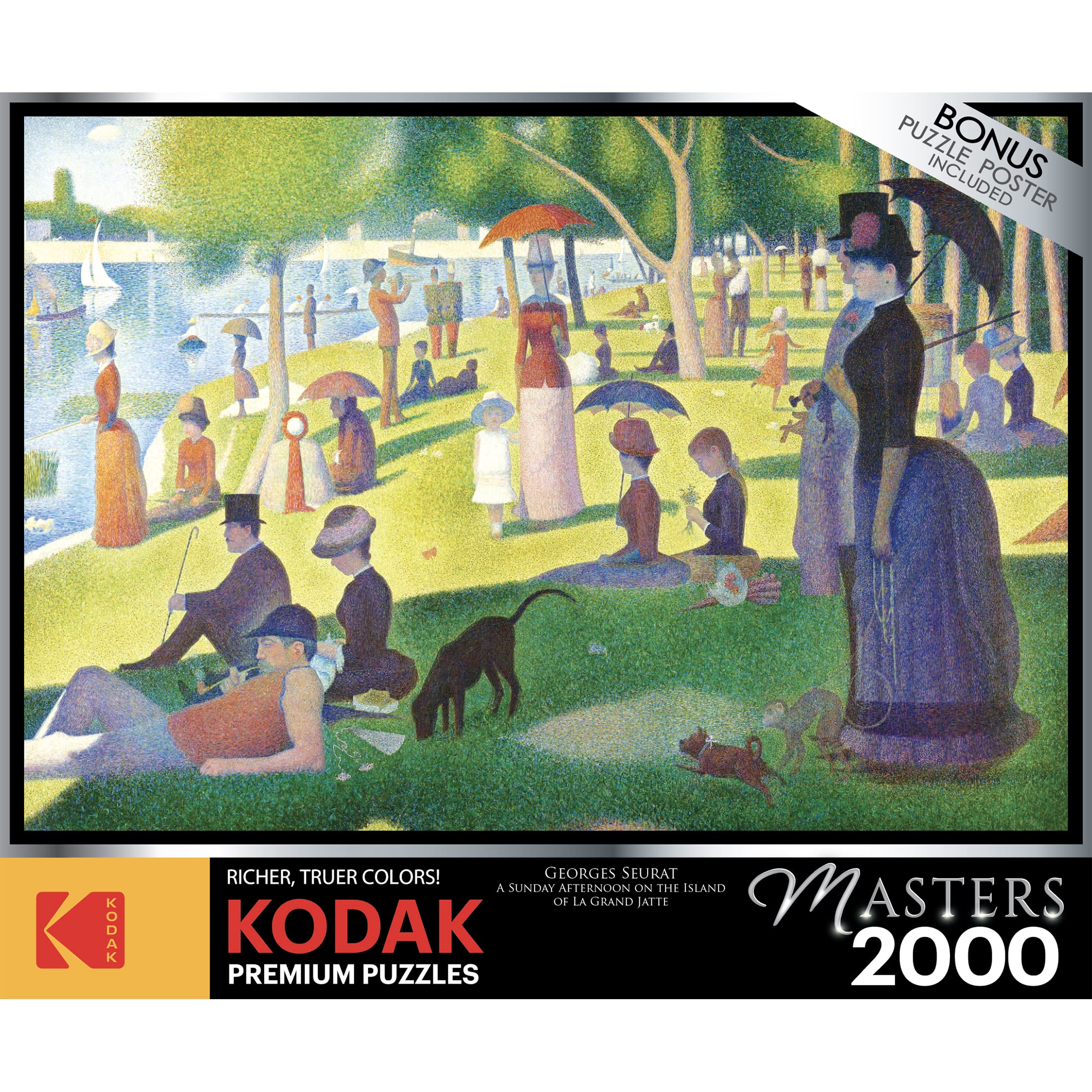 Foto 5 pulgar | Rompecabezas Roseart Kodak Masters 2000 Piezas Para Adultos - Venta Internacional.
