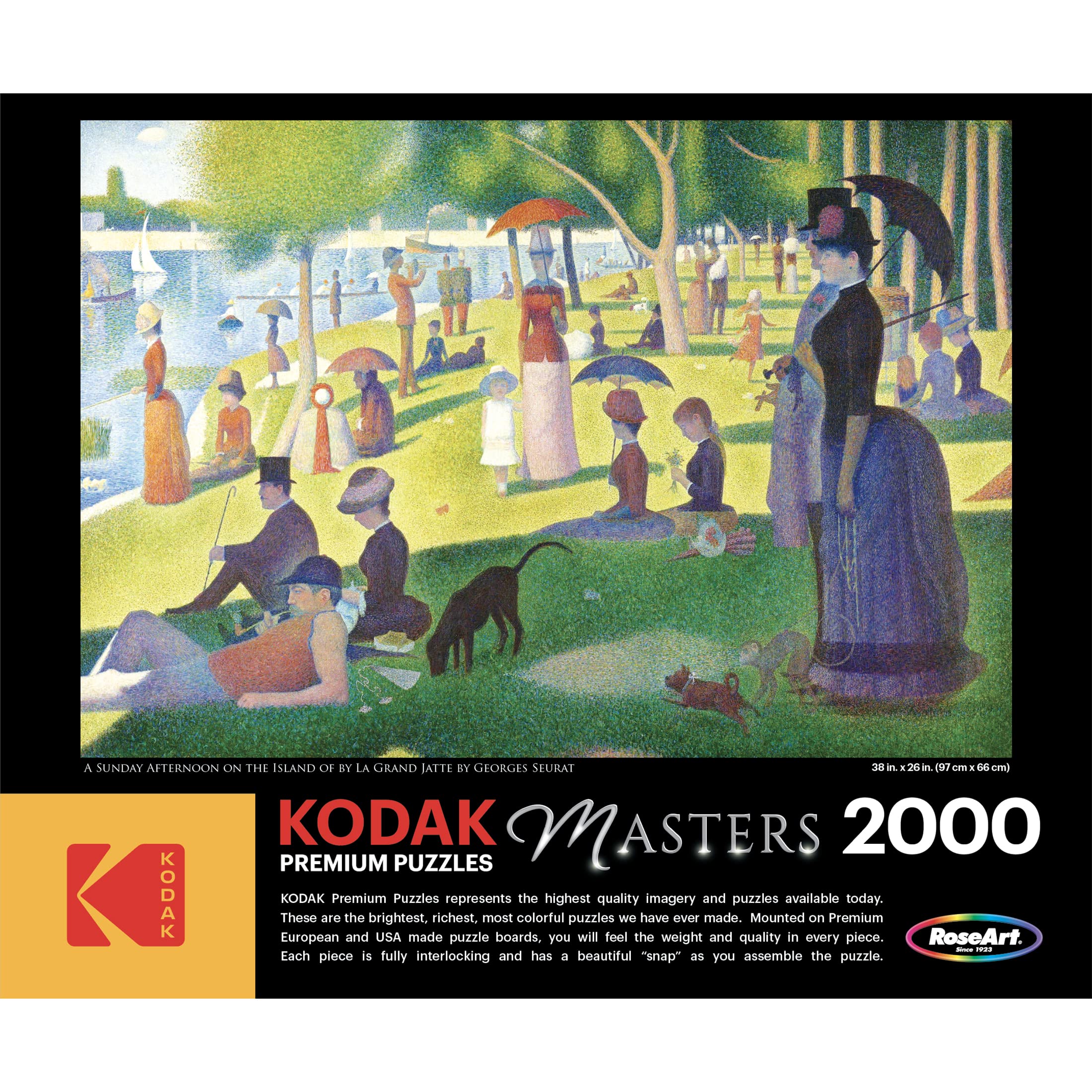 Foto 5 | Rompecabezas Roseart Kodak Masters 2000 Piezas Para Adultos - Venta Internacional.