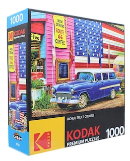 Foto 2 | Rompecabezas Roseart Kodak Premium Route 66 1000 Piezas - Venta Internacional.