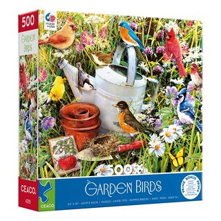 Foto 3 | Rompecabezas Ceaco Garden Birds 500 Piezas - Venta Internacional.