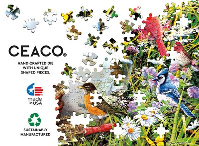 Foto 5 | Rompecabezas Ceaco Garden Birds 500 Piezas - Venta Internacional.