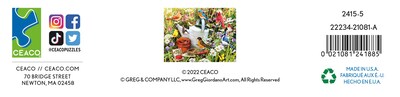 Foto 7 | Rompecabezas Ceaco Garden Birds 500 Piezas - Venta Internacional.