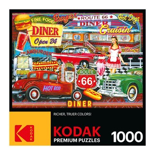 Foto 4 | Rompecabezas Roseart Kodak Premium 50's Diner 1000 Piezas - Venta Internacional.
