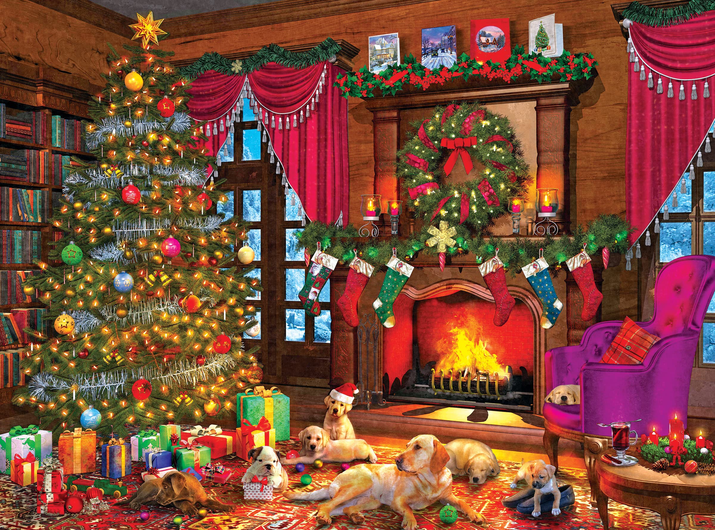 Foto 3 pulgar | Rompecabezas Roseart Kodak Premium Holiday Light Up, 500 Unidades - Venta Internacional.