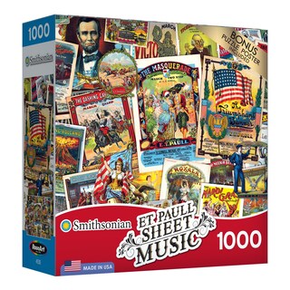 Foto 2 | Rompecabezas Roseart Smithsonian E.t. Paul, Partitura, 1000 Piezas - Venta Internacional.