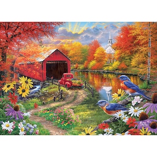 Foto 1 | Rompecabezas Roseart Abraham Hunter Over The River, 1000 Piezas - Venta Internacional.
