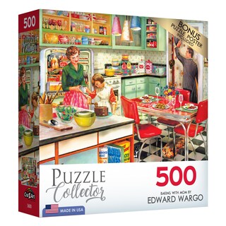 Foto 2 | Rompecabezas Roseart Puzzle Collector Baking With Mom, 500 Unidades - Venta Internacional.