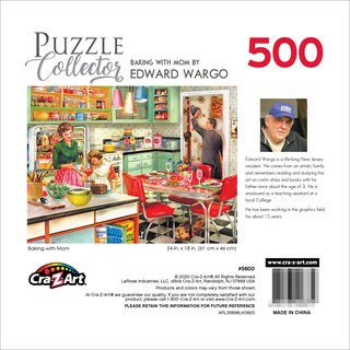 Foto 5 | Rompecabezas Roseart Puzzle Collector Baking With Mom, 500 Unidades - Venta Internacional.