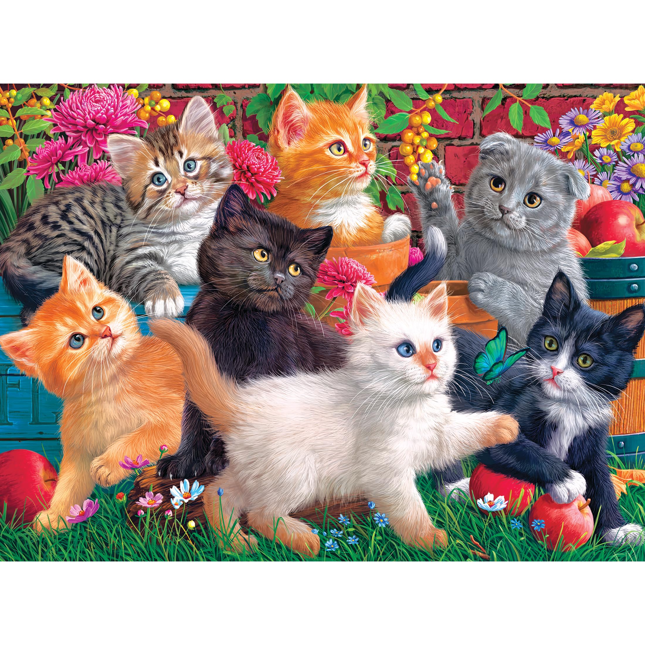 Foto 2 pulgar | Rompecabezas Roseart Fancy Cats Kittens At Play 750 Piezas - Venta Internacional.
