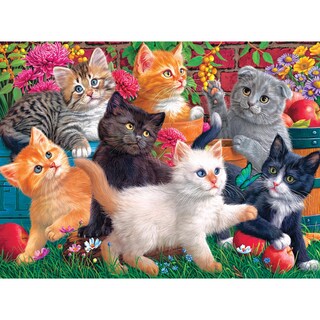 Foto 1 | Rompecabezas Roseart Fancy Cats Kittens At Play 750 Piezas - Venta Internacional.