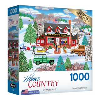 Foto 2 | Rompecabezas Roseart Home Country Warming House, 1000 Piezas - Venta Internacional.