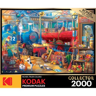 Foto 4 | Rompecabezas Roseart Kodak Collector Train Station 2000 Piezas - Venta Internacional.