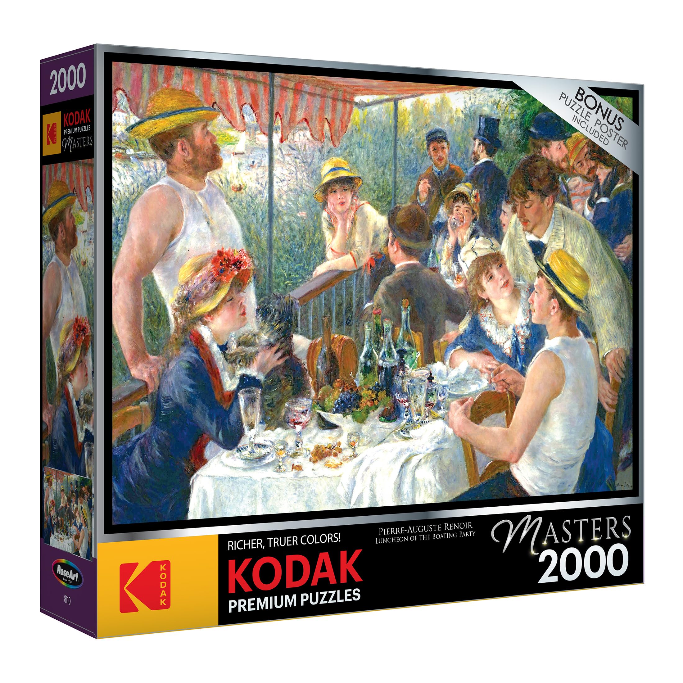 Foto 2 | Rompecabezas Roseart Kodak Masters Luncheon Boat Party, 2000 Unidades - Venta Internacional.
