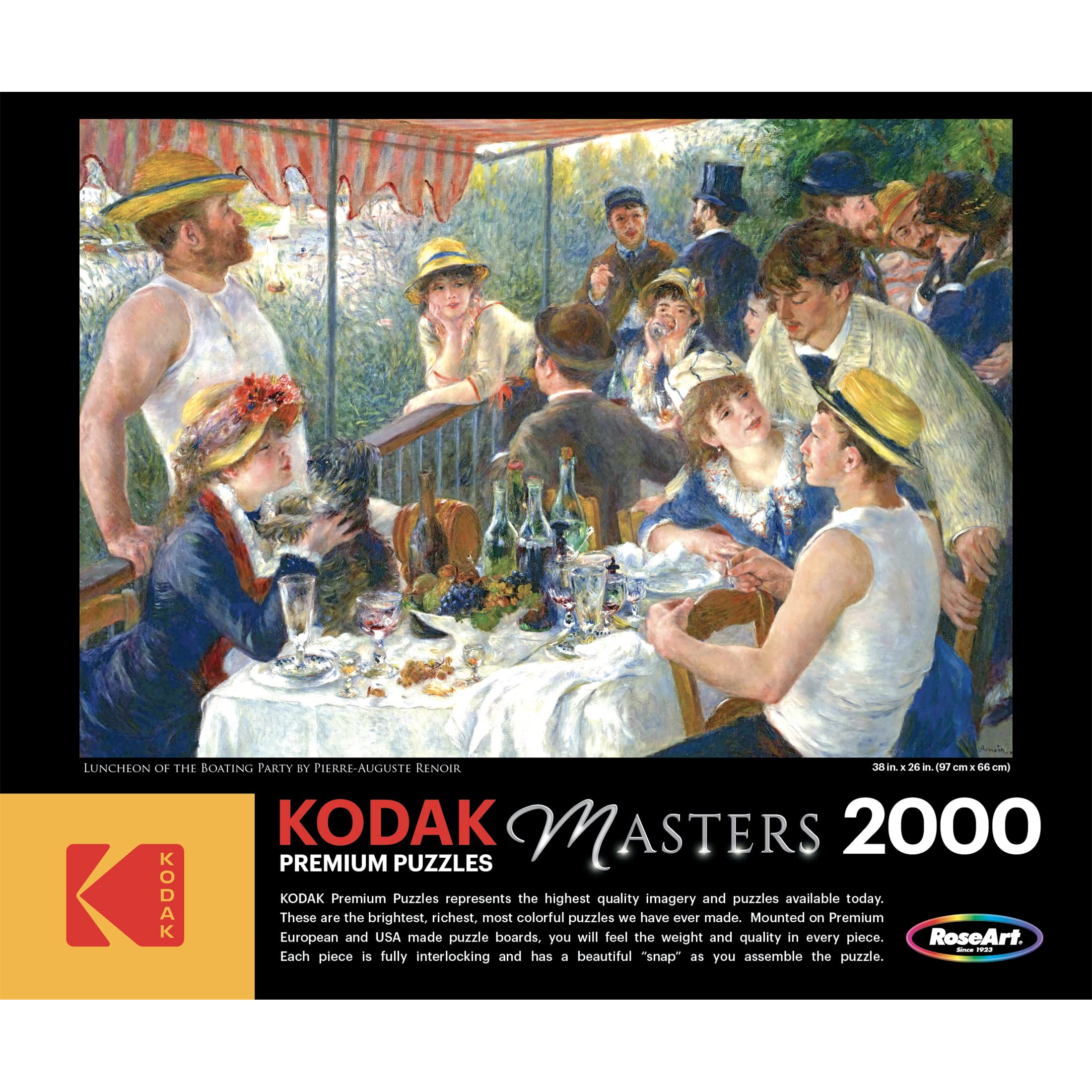 Foto 5 | Rompecabezas Roseart Kodak Masters Luncheon Boat Party, 2000 Unidades - Venta Internacional.