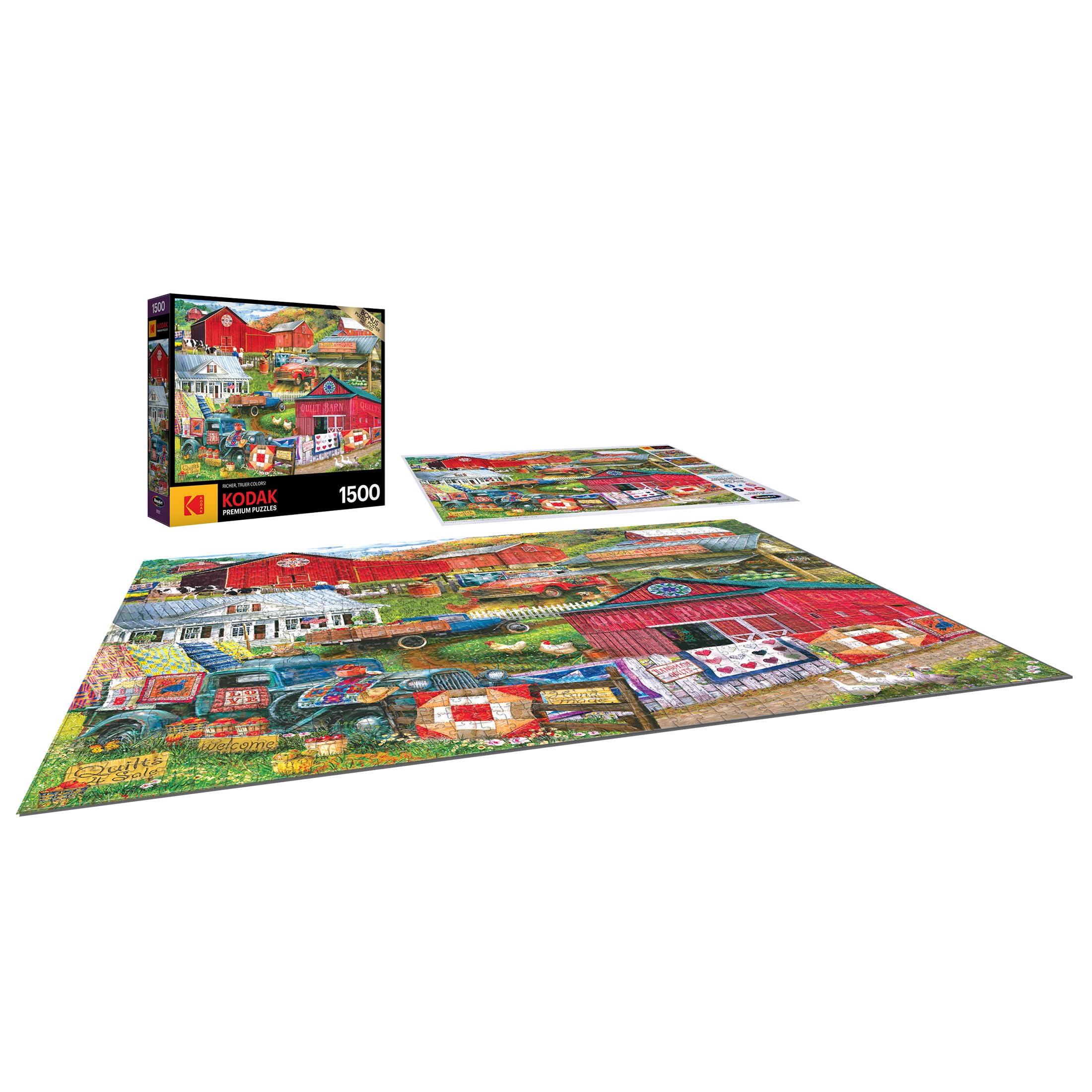 Foto 4 pulgar | Rompecabezas Roseart Kodak Premium Country Compilation 1500 Piezas - Venta Internacional.