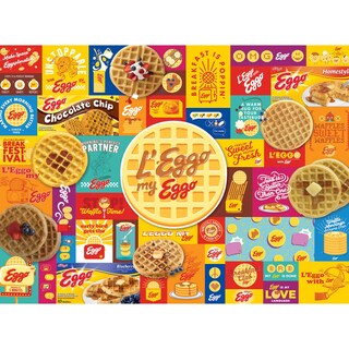 Foto 1 | Rompecabezas Roseart Kellogg's Leggo My Eggo 1000 Piezas - Venta Internacional.