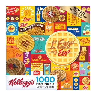 Foto 4 | Rompecabezas Roseart Kellogg's Leggo My Eggo 1000 Piezas - Venta Internacional.